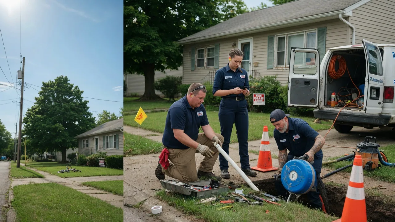 Sewer Line Repair in Mackinaw City, MI near me